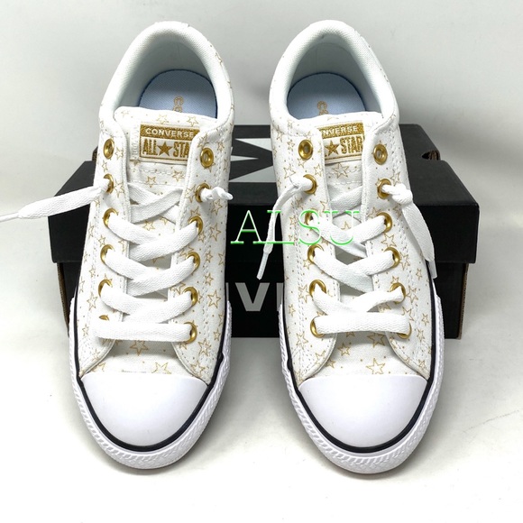 Converse Ctas Street Slip White Gold Kids Toddler - Picture 3 of 10